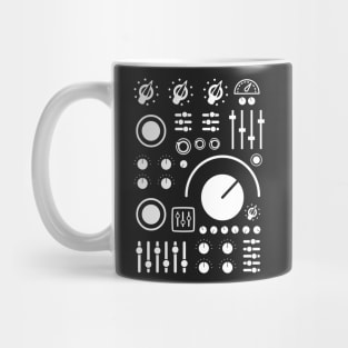 Synthesizer Knobs And Dials Mug